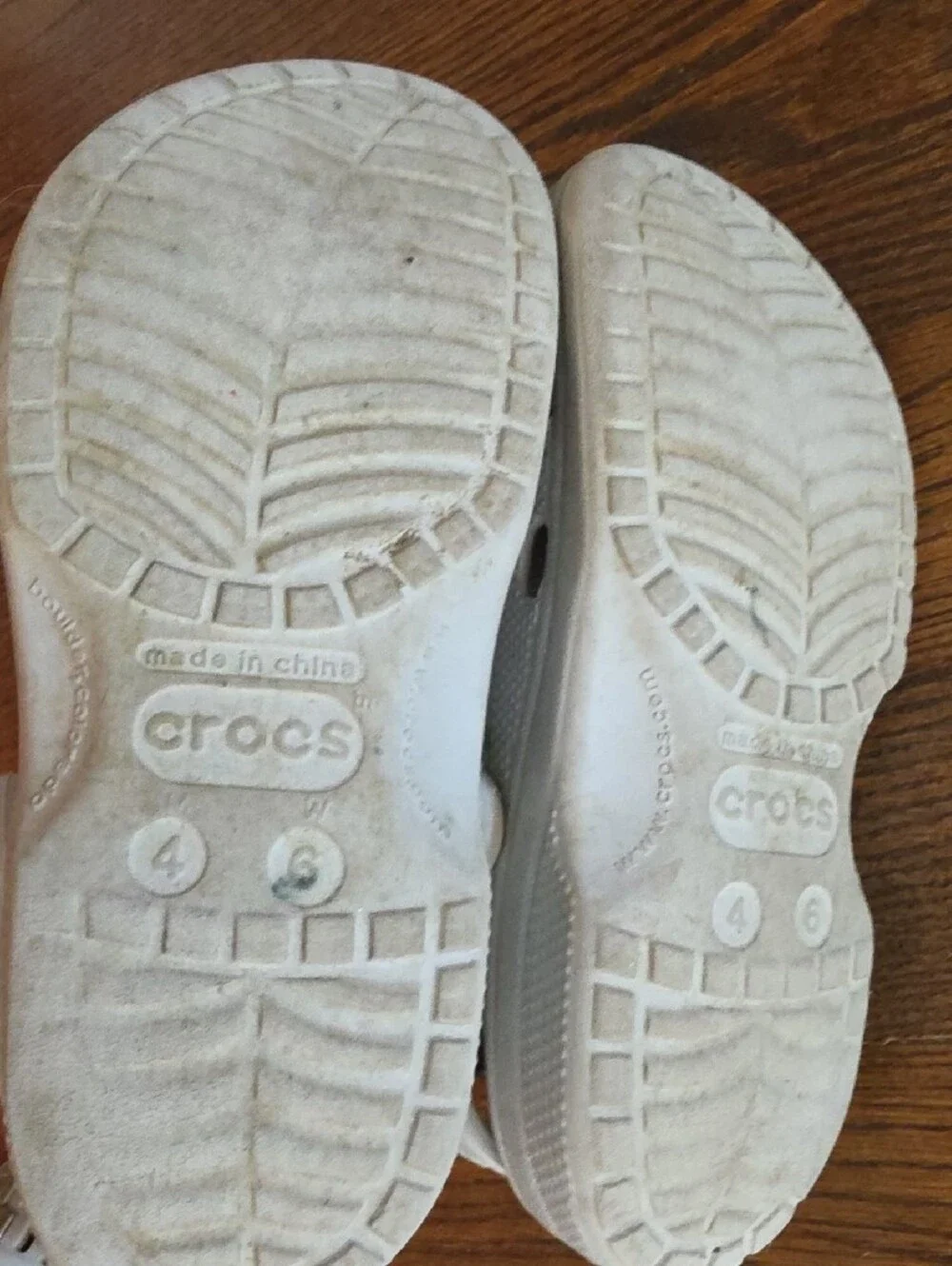 CROCS Kids Pearl-Accent Silver Clogs